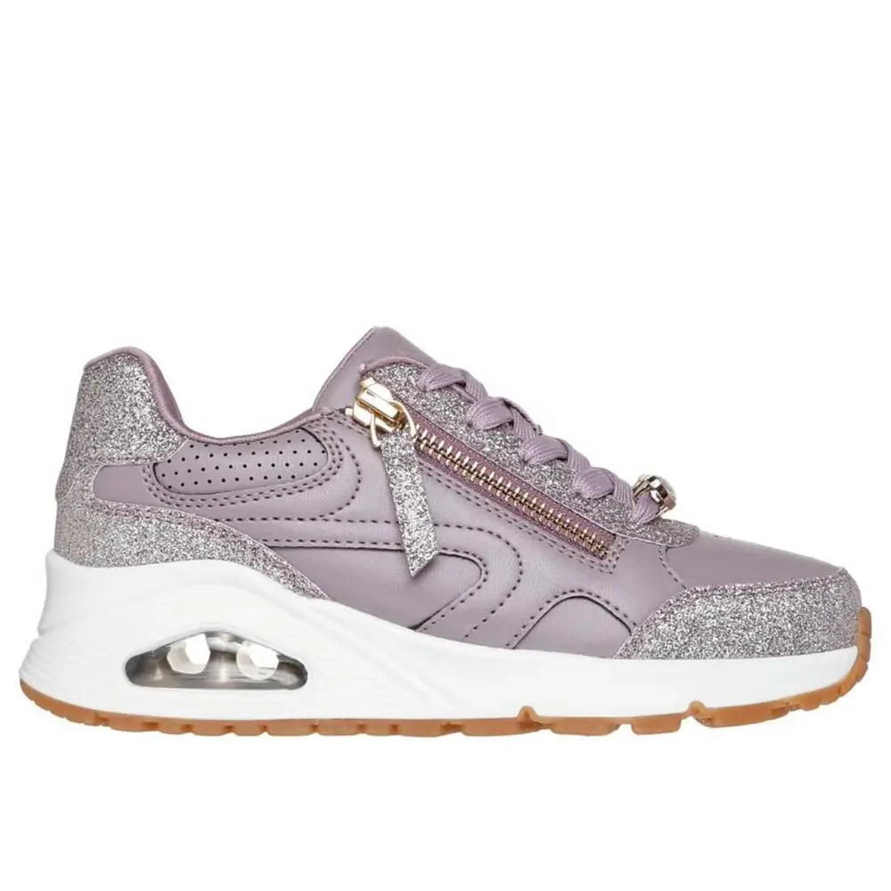 Skechers UNO Gen1 310336L Sneaker Kids 5 M Quail Low Top Lifestyle Shoe ZOGG3670